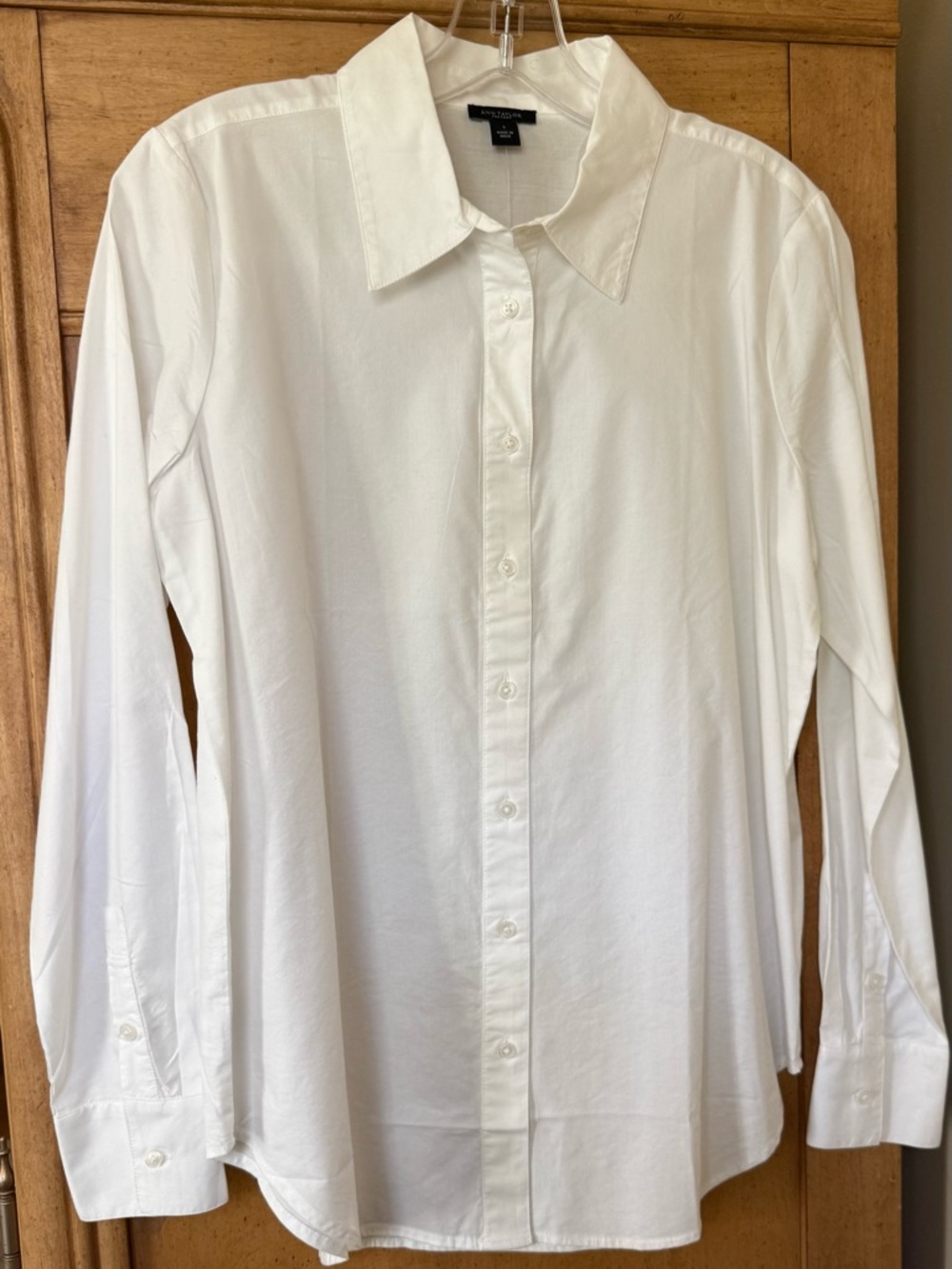 Ann Taylor Factory Classic White Button-Down Shirt - Women's Small - NWT